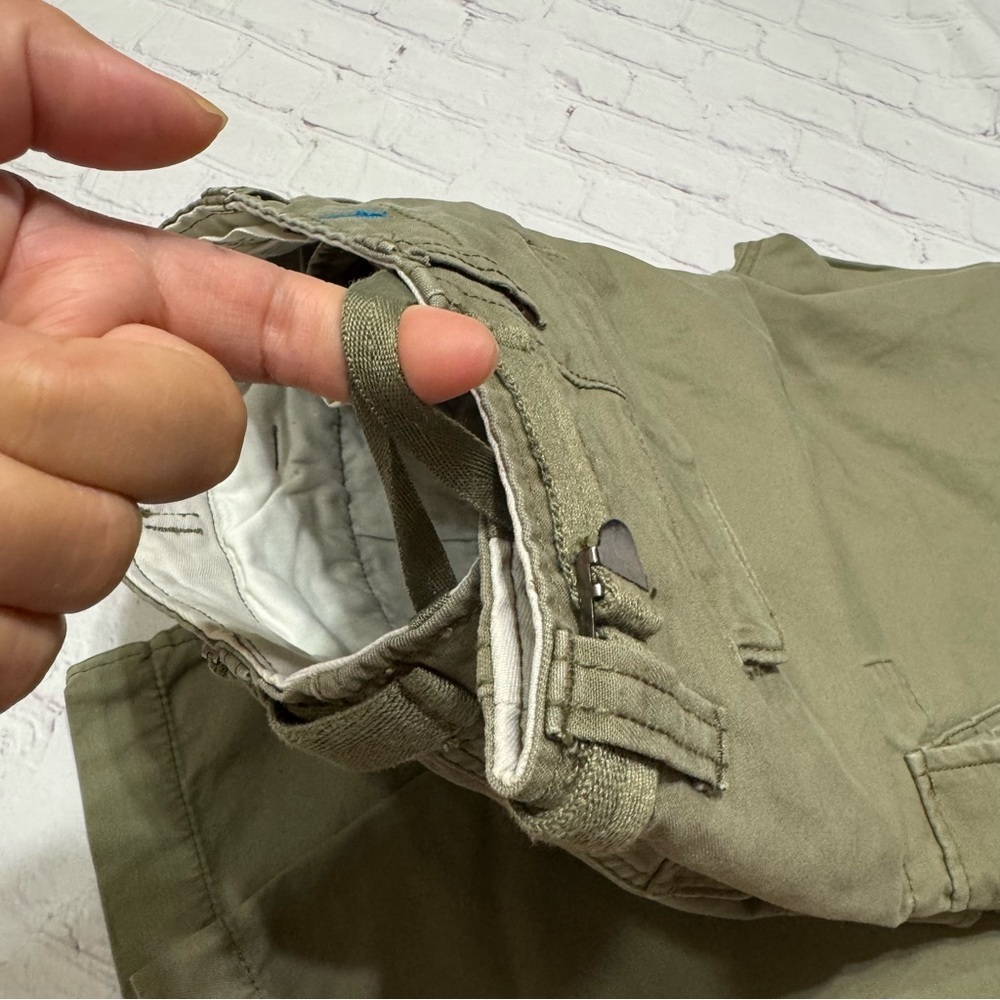 JIMMY’Z Sur Co. rare vintage Y2K Men's Olive Cargo Pants 33x32 cotton twill EUC - Picture 2 of 16